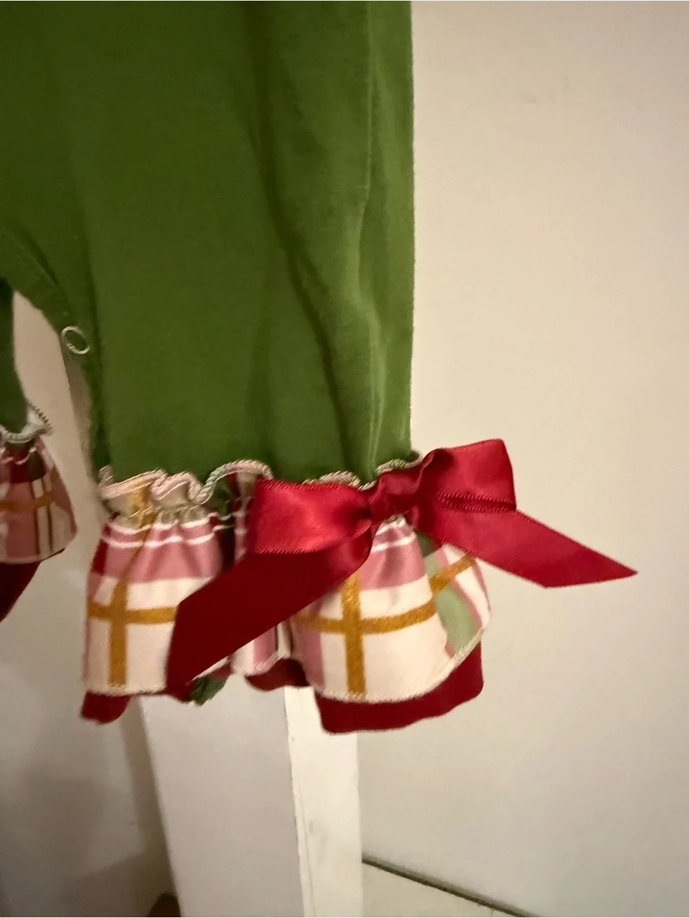 Marie Nicole Santa Romper